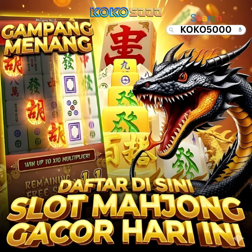 KOKO5000 🔥 Situs Slot Gacor Hari Ini, Jackpot Mudah & Bonus Melimpah